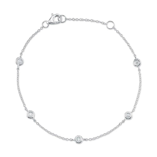 .13ct 7" Diamonds by the Yard Bracelet